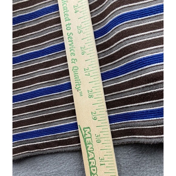 Sean John Polo Shirt 1/4 Button Men's Size XXL Blue Gray Original Fit  Striped - Picture 7 of 14